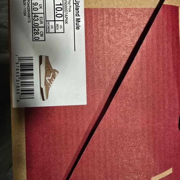 VANS UPLAND MULE SHOE MEN'S 10 BEIGE TAN 2025 VN000D7APNK NEW 2025 RARE - Picture 9 of 10